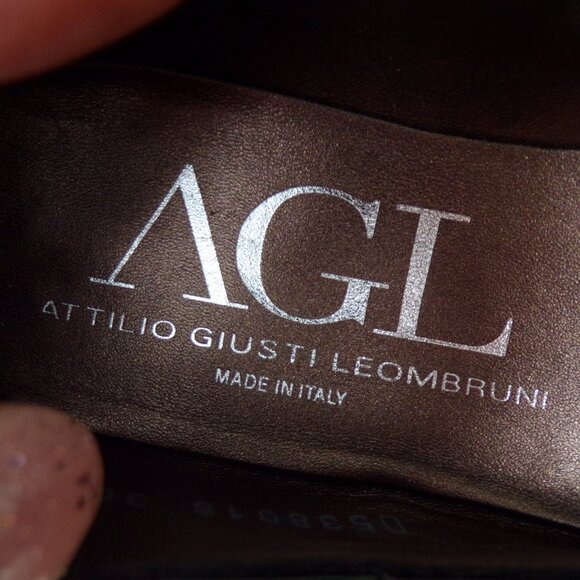 NWOT AGL italian leather 36 flats - Picture 9 of 12